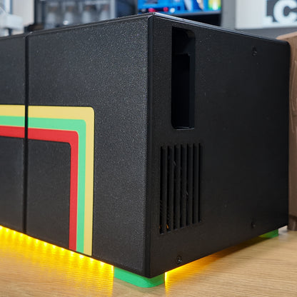 BC-250 Retro Steamy Machine Case — Themed PETG Console Enclosure with Matching Faceplates & Legs